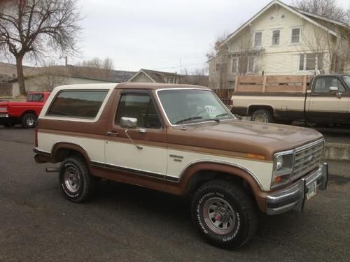 1986 ford bronco with newly rebuilt low miles engine - must sell - $2,500 obo