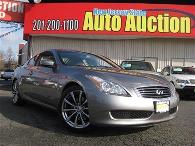 08 infiniti g37 coupe carfax certified wservice records low reserve sports pack