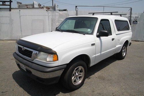 2000 mazda b2500 short bed with shell 2wd automatic 4 cylinder no reserve