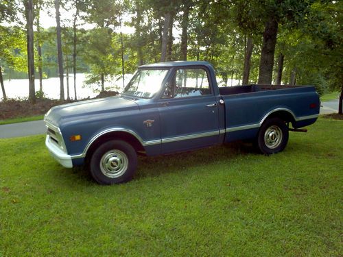 All original, one owner, highly documented, 1968 chevy c10, only 67230 miles