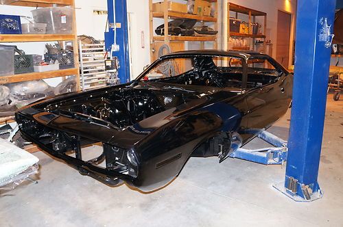 1970 plymouth barracuda x9 black 4 speed car