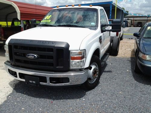 2008 ford f-350 cab &amp; chassis diesel