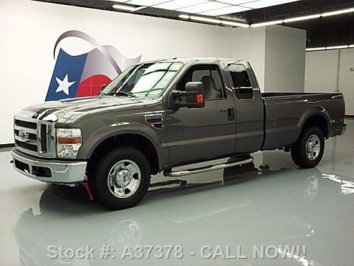 2008 ford f-250 supercab diesel long bed side steps 54k texas direct auto