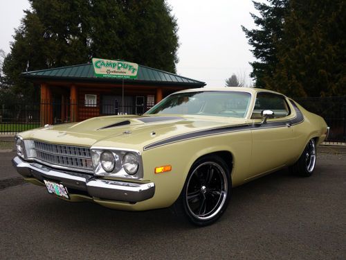 1973 plymouth roadrunner tribute car 318 v8 automatic ps pdb