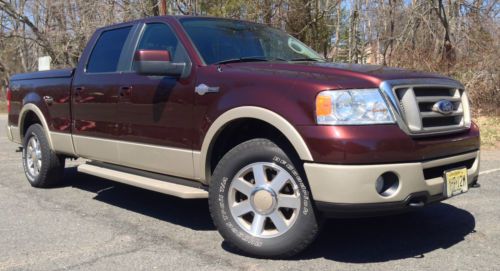 2008 ford f-150 king ranch crew cab pickup 4-door 5.4l
