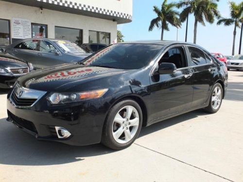 2011 acura tsx w/tech package leather, sunroof, nav