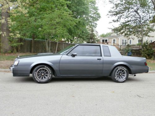 1986 buick regal t-type coupe 2-door 3.8l turbo charged