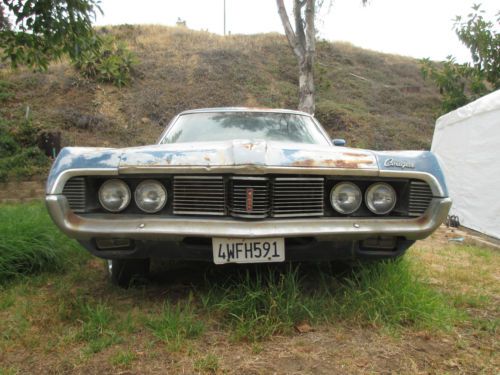 1969 mercury cougar xr7 all original 351ci fmx auto a/c california no reserve