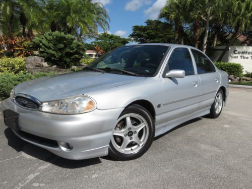 Rare-99 contour svt-leather-moonroof-200hp v/6-5 speed-loaded-clean-no reserve!!