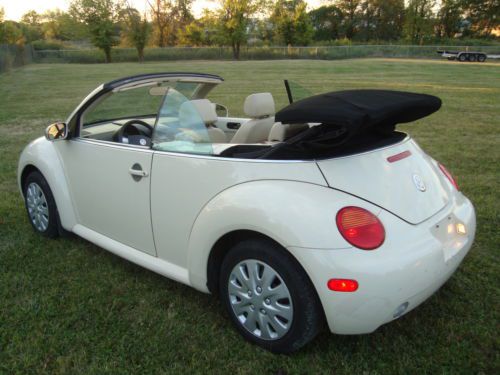 Beetle convertible salvage rebuildable repairable damaged project wrecked fixer