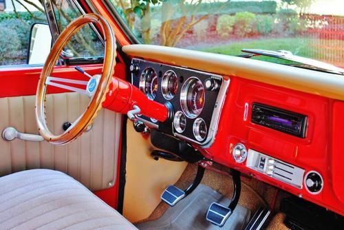Red, show quality,short bed,68 chevy c10