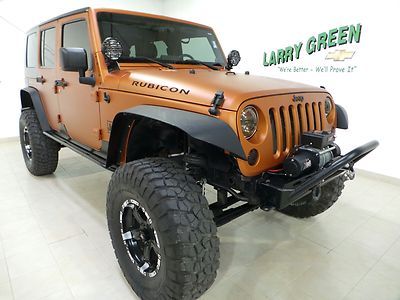 2008 jeep rubicon unlimited, removable hardtop, 37" km2's, dvd **full video**