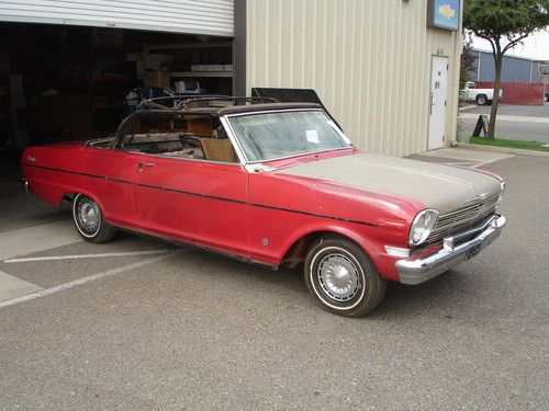 1962 chevy ii "400" convertible: excellent project car...