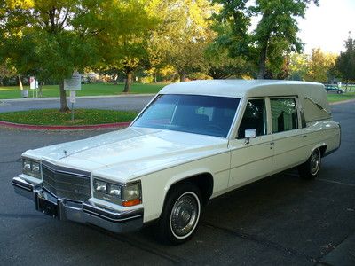 Beautiful 1984 cadillac eureka custom built hearse 1 owner 75k actual miles nice