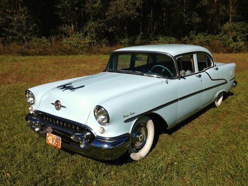 Beautiful 1955 oldsmobile original survivor show car w/ rare options (55 56 57)