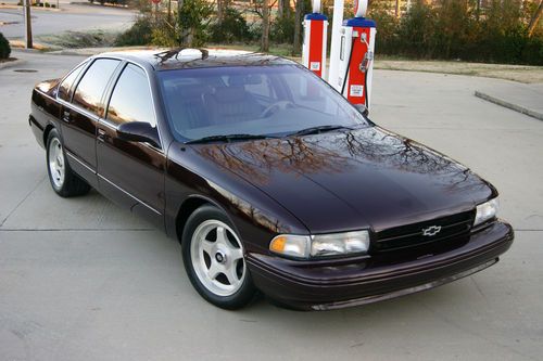 Fs/ft 1995 chevrolet impala ss - 43k miles - dcm - all original &amp; show quality