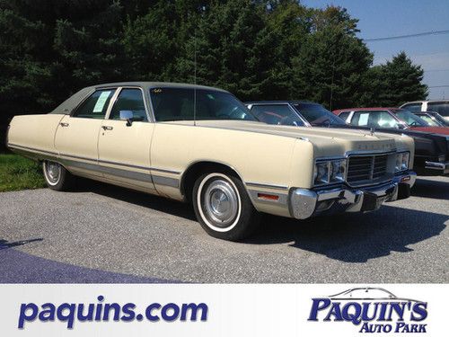1973 chrysler new yorker 440 v8 barrel carb.  rare classic, great find!