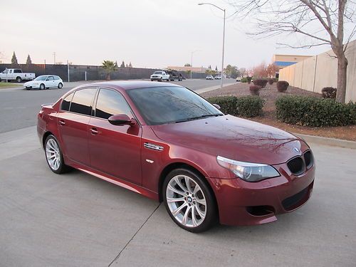 2006 bmw m5 m power smg loaded rebuildable damaged low reserve  06