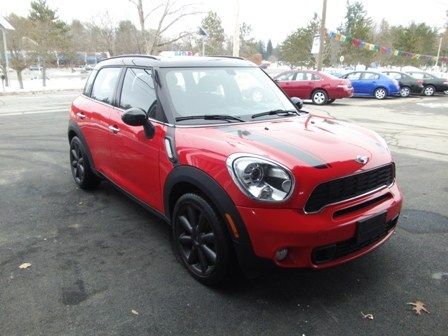 2011 mini cooper s countryman fwd red and black - financing available!!!