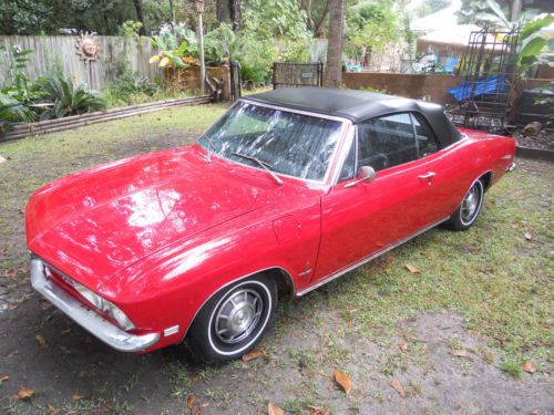 1968 chevrolet corvair 4 speed convertible