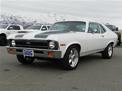 Custom chevy nova ss fully restored muscle car collector 72 leather v8 hotrod