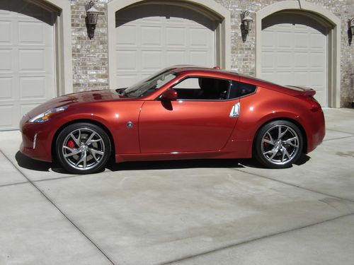 2013 nissan 370z touring coupe - sport package - nav - 19" rays - 515 miles!!!
