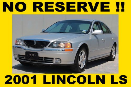 2001 lincoln ls,clean tx title,rust free, no reserve!!