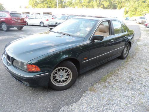 1997 bmw 528i, no reserve, looks and runs fine, low low miles !!
