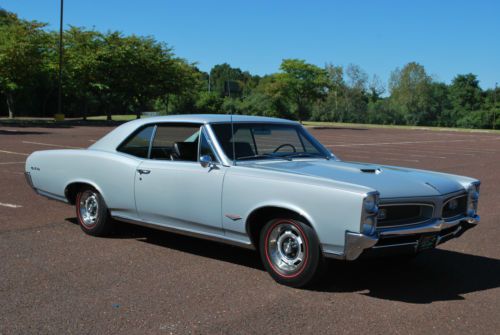 Pontiac gto 389 tri-power 4spd frame off resto phs report numbers matching