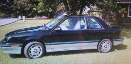 1987 dodge shadow carroll shelby turbo edition