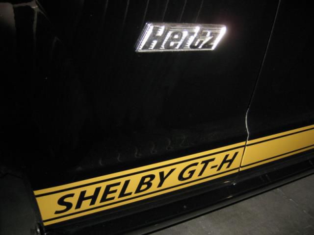 Ford mustang shelby hertz gt-h #363 of 500 built
