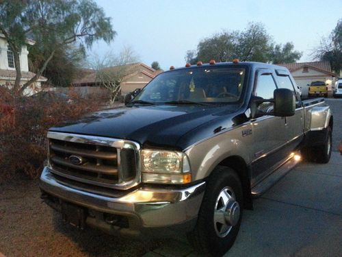 2004 ford f350 lariat le turbo diesel crew cab rwd automatic long bed dually