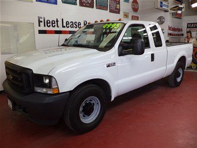 No reserve 2003 ford sd f-250 xl, 5spd, 1 owner off corp.lease
