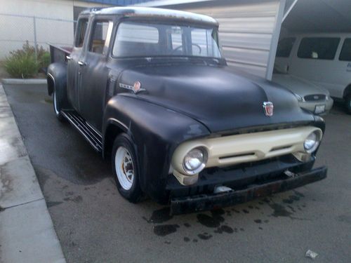 1956 ford f-100 4 door extended cab project pu