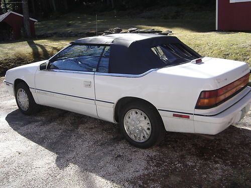 1994 lebaron convertible 49000 miles from new