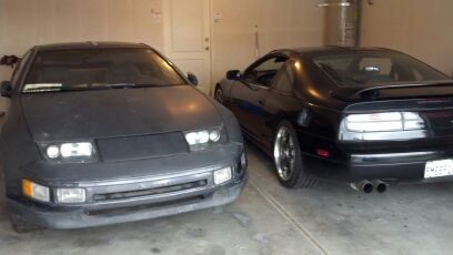 1990 nissan 300zx 2+2 non turbo shell great for restoring or parts. cheap