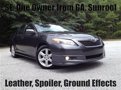 One owner from ga se sunroof leather v6 auto spoiler ground effects clean carfax
