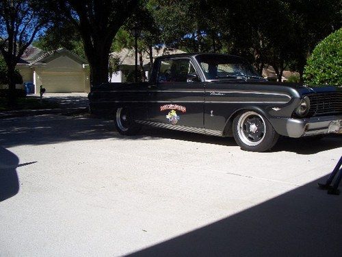 1964 ford falcon ranchero resto mod - blown 5.0 cobra mustang motor - hot rod