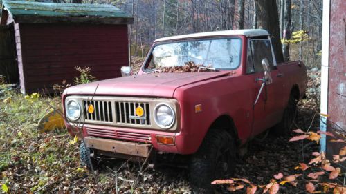 International scout - entire vehicle or parts
