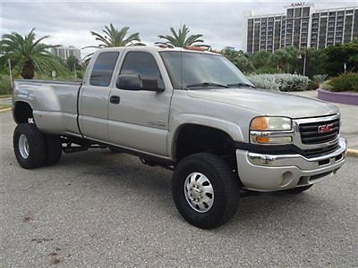 Lifted drw heated leather 4x4 diesel allison xcab long bose xclean truck fl