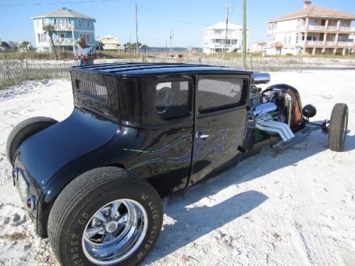 1927 ford 5 window coupe chopped channeled 1932 ford grille roadster top bagged