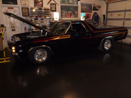 Chevrolet el camino 1971 classic. featured on cover of super chevy magazine 1984