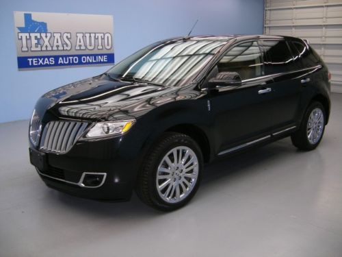 We finance!!!  2012 lincoln mkx awd pano roof nav heated leather 23k texas auto