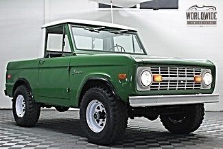 1970 ford bronco! extremely rare half cab pickup! restored! must see!