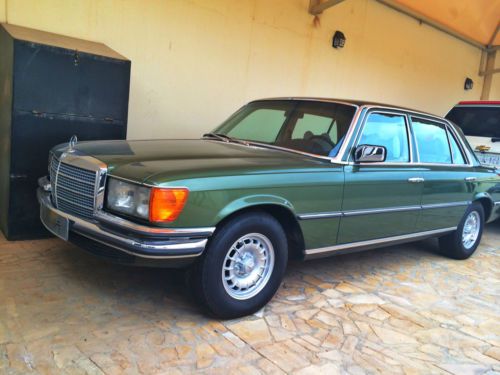Mercedes benz 450 sel original parts with very low mileage