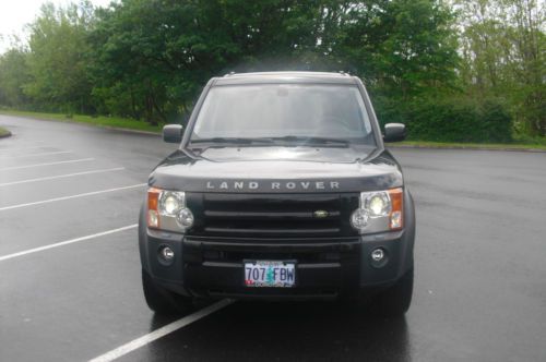 2005 land rover lr3 se sport utility 4-door 4.4l black 4wd leather sunroof 86k
