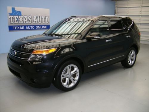We finance!!!  2013 ford explorer limited heated leather sync 3rd row texas auto