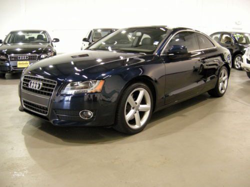 2010 a5 awd quattro premium plus led lights carfax certified excellent condition