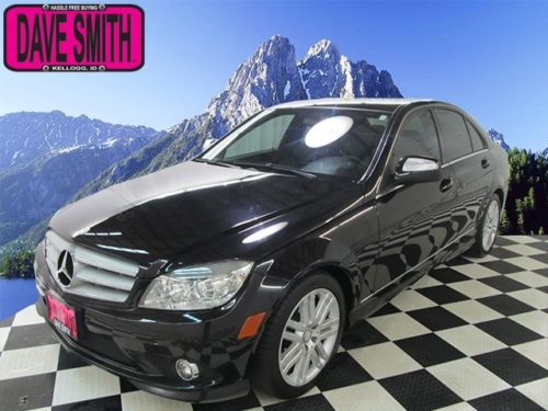 08 mercedes-benz c-class c300 sport heated leather seats sunroof navigation