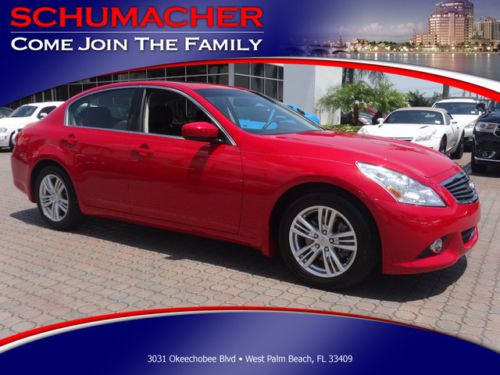 2012 infiniti g37 4dr journey  we finance leather sunroof  warranty clean carfax